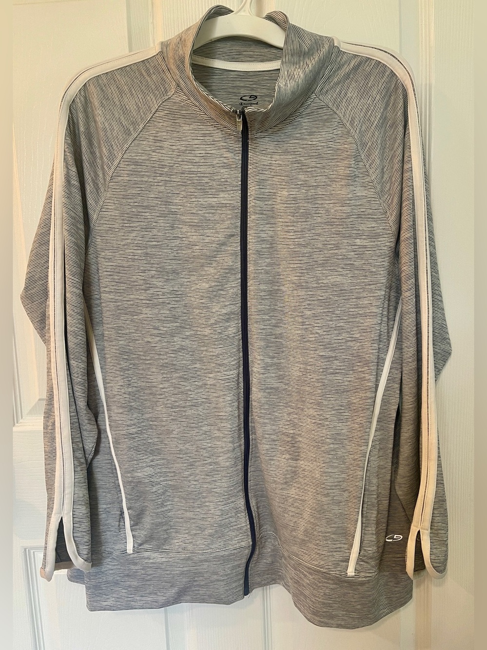Champion Full-Zip Track Jacket with White Trim
